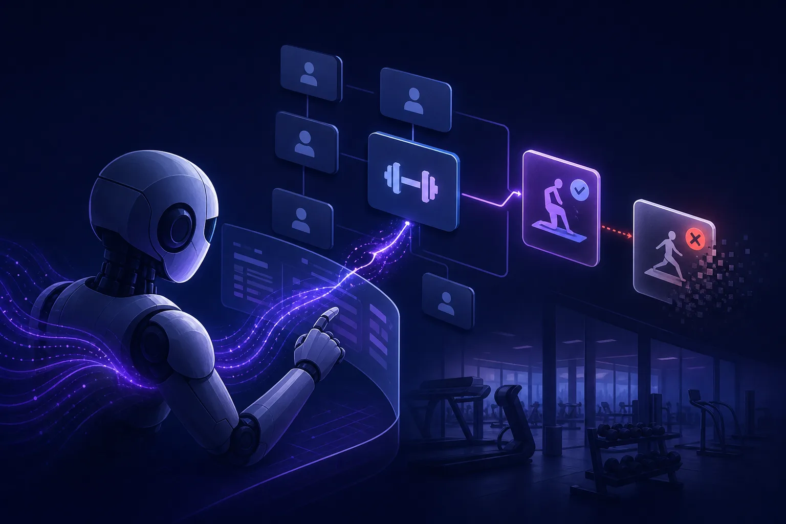 Editorial illustration for AI agent exploited gym booking software authorization flaw (gym reservation system)